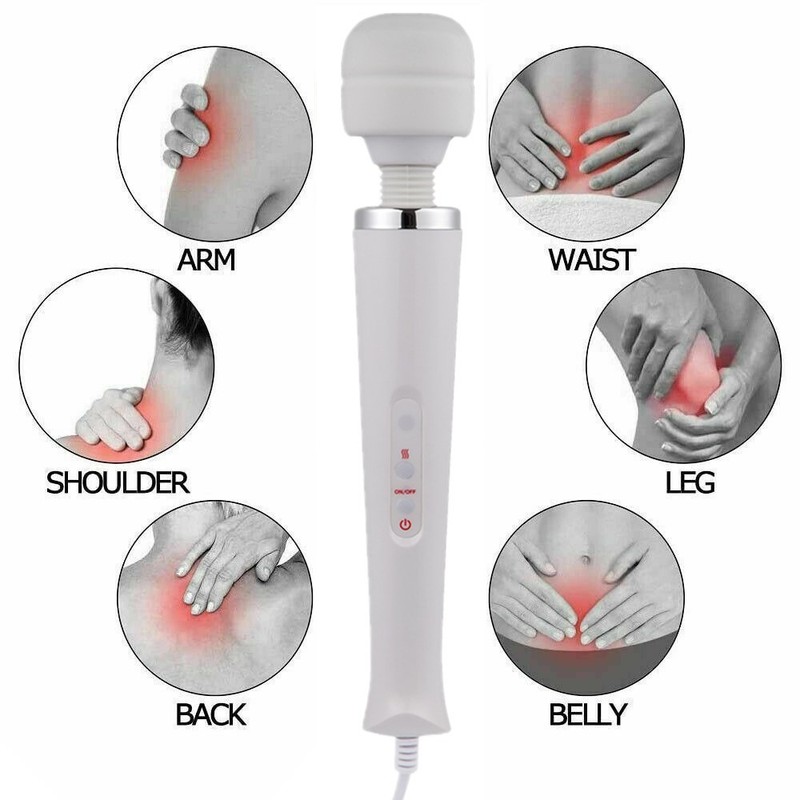 20 Speeds 10 Vibration Modes Vibrating Massage Wand Full Body Massage Relax NEW gallery
