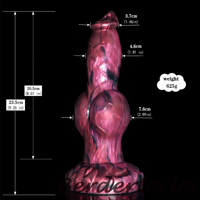 Thick Big Knot Dildo with Strong Sucker Spirits Fantasy Penis Anal Plug Sex Toys gallery