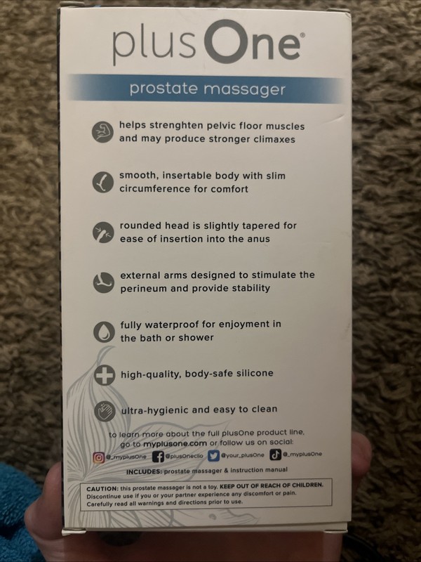 Plus One Prostate Massager gallery