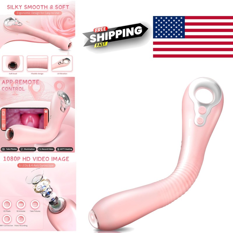 High Definition Camera Vibrator with Water Resistant Design for Women and Men
