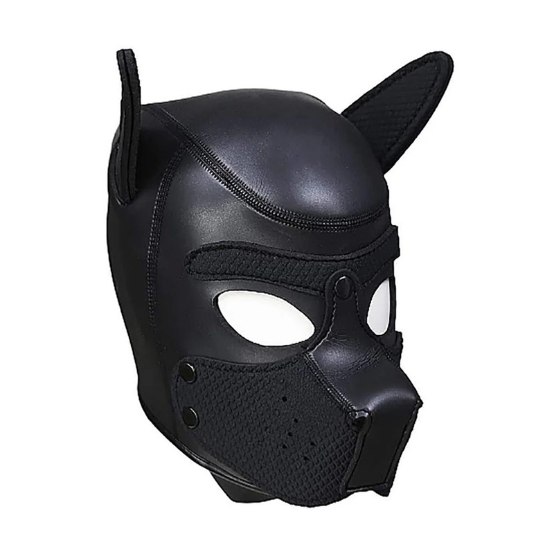 Ouch Puppy Play Neoprene Puppy Hood Blk gallery