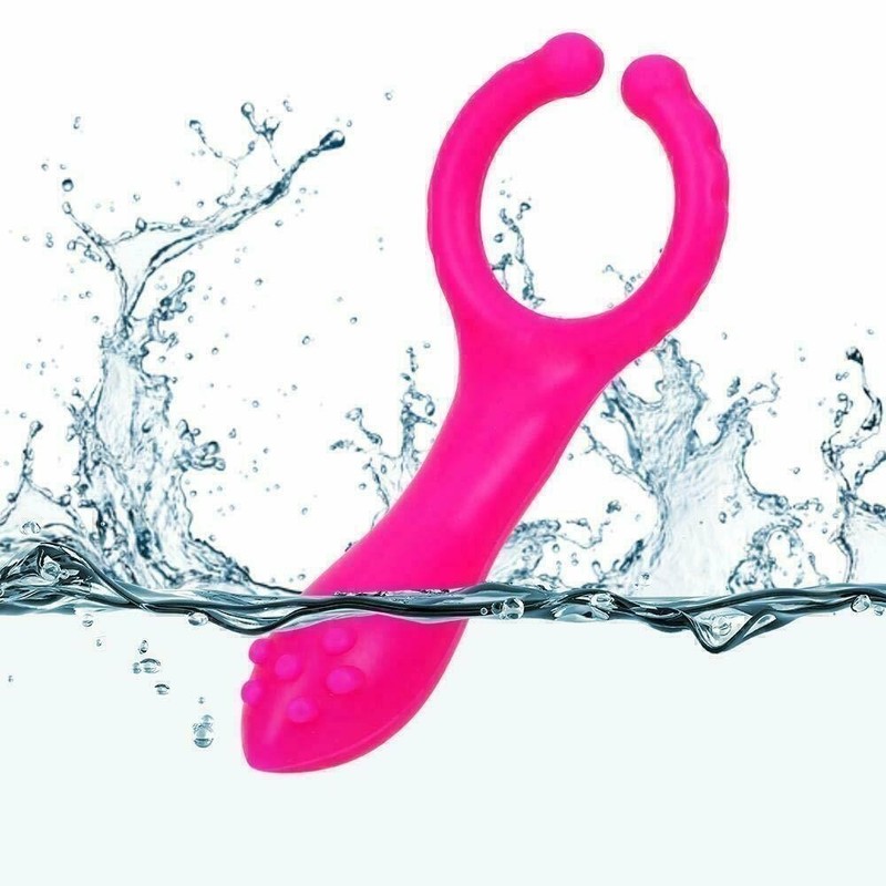 Women Men Couple Vibrator G spot Dildo Cock Massager Ring Adult Toys gallery