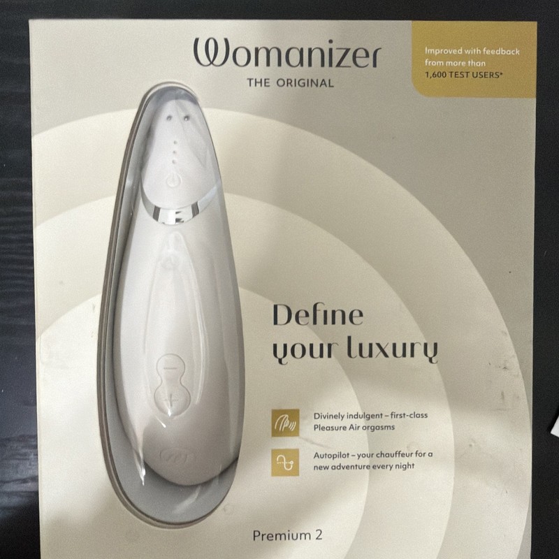 Womanizer Premium 2 Pleasure Air Stimulator | White | Sealed Box