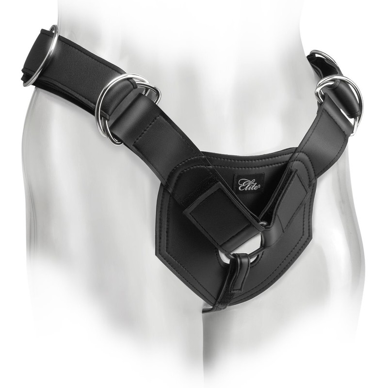 Fetish Fantasy Elite Adjustable Universal HeavyDuty Strap-on Harness with O-Ring