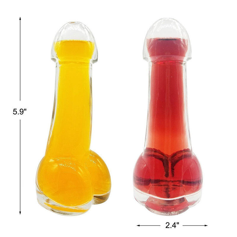 Adult Sex Bachelorette Party Drink Glass GIFT - 3 pc Set gallery