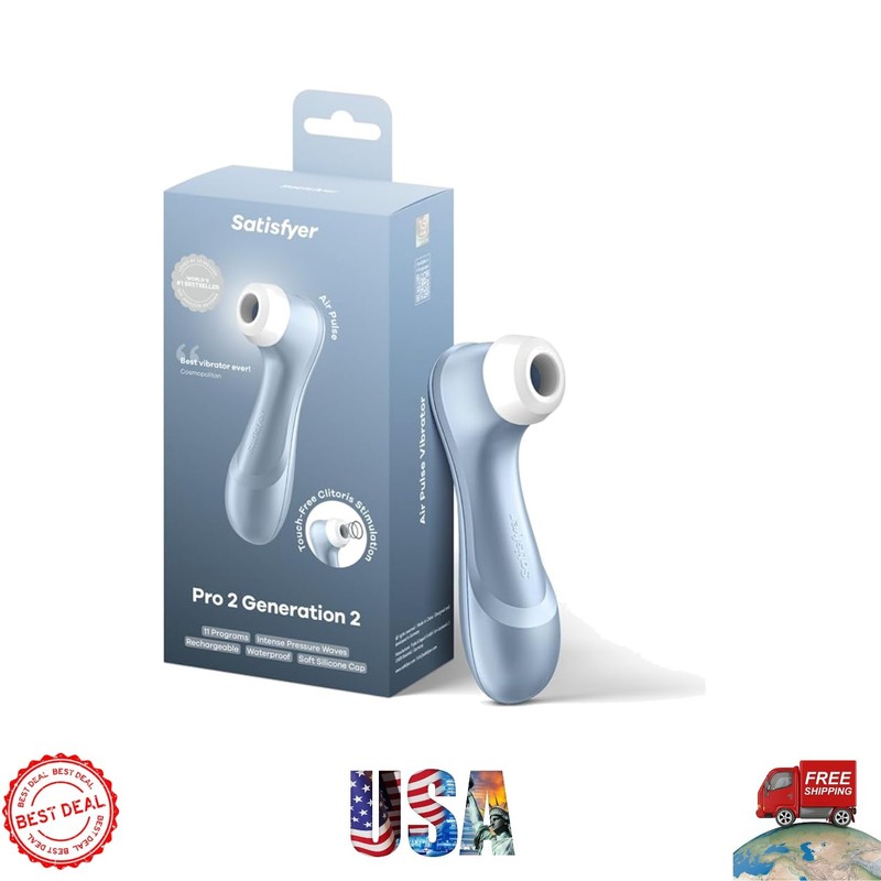 Ergonomic Pro 2 Vibrator – Ultimate Clitoral Stimulation in Luxurious Silicone
