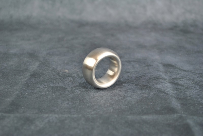 Donut Style Cockring & Glans Ring in Stainless Steel gallery