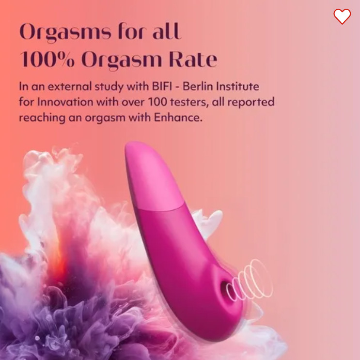 Womanizer Enhance Pleasure Air Clitoral Stimulator