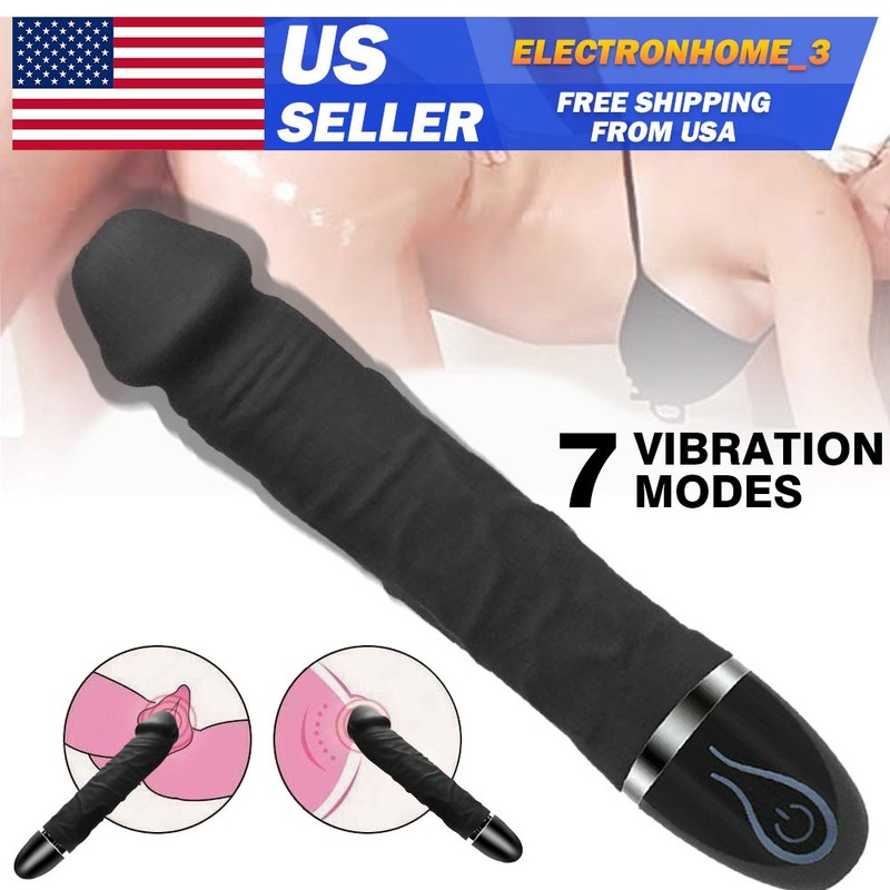 Adult Sex Toy for Women Rechargeable G Spot Dildo Rabbit Vibrator Massager Wand