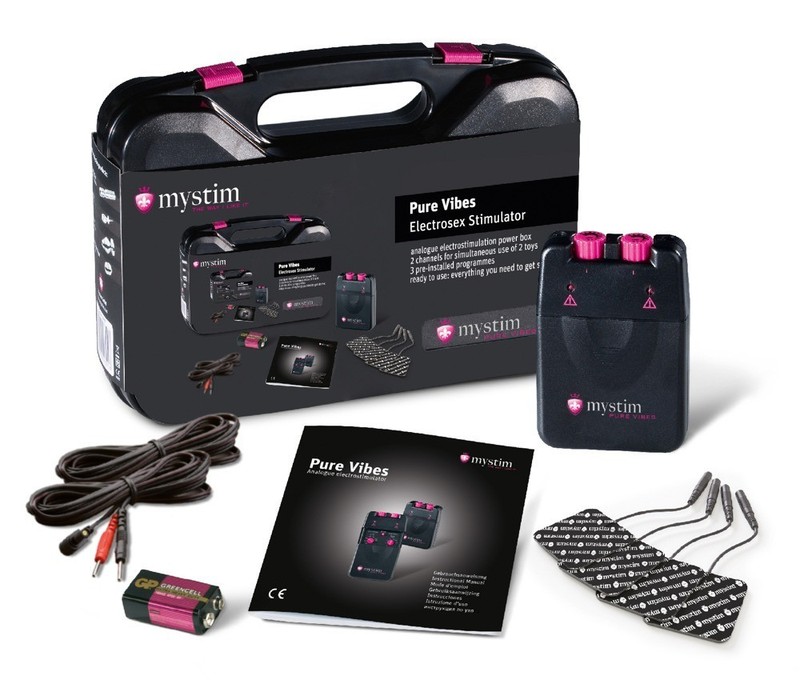 Mystim Pure Vibes 2 Channel E-Stim Device