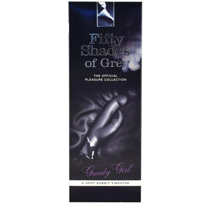 Fifty Shades of Grey Greedy Girl Rabbit-Black 9.5&Prime;