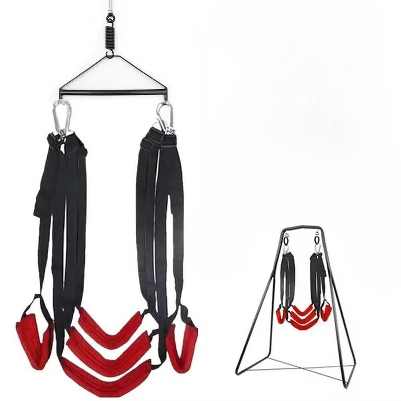 360 Spinning Sex Swing Sling Swivel Position Aid for Couples Adult BDSM Sex Toys gallery