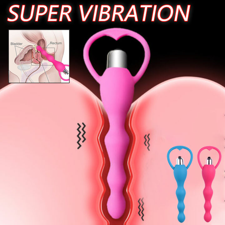 Anal Sex toys for Women Men Couples Vibrating-Butt-Plug-Bead Adult-Toys Massager