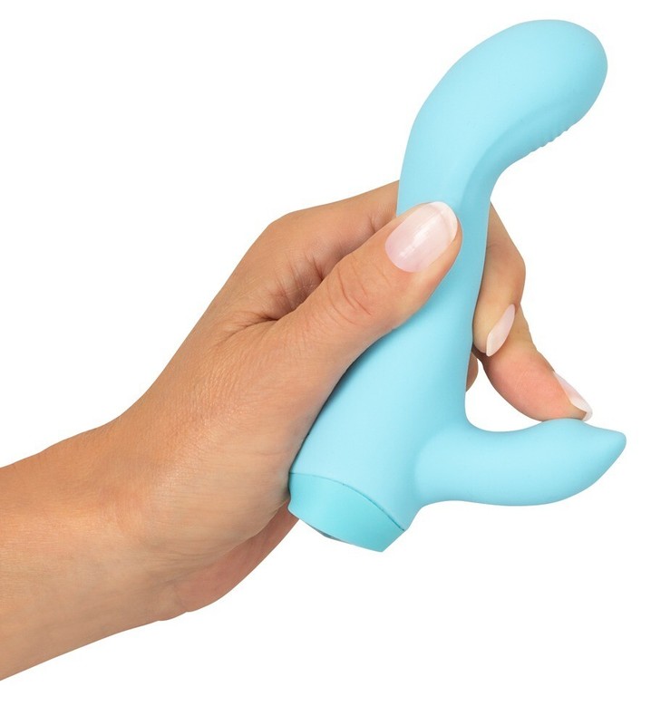 Mini Celestial Rabbit Vibrator with Curved Head and Flexible Silicone Cuties gallery