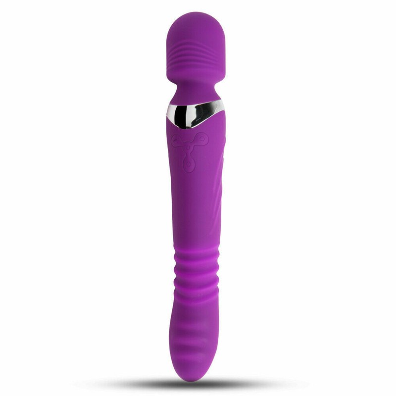 7-Speed Clit Rabbit Vibrator Thrusting Dildo Heat Rechargeable Sex Toy for Women gallery