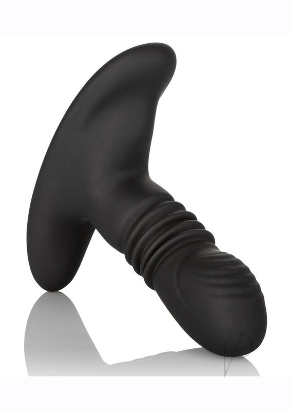 Eclipse Thrusting Rotator Probe Silicone Rechargeable Vibrating Butt Plug gallery