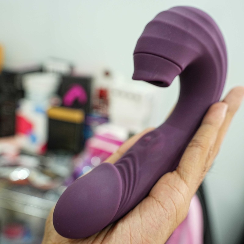 Sucking Vibrator Dildo Massager Wand Stimulator G-spot Vaginal Sex Toys Women US