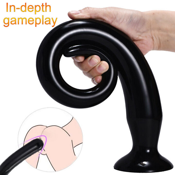 Huge Big Extra Long Silicone-Anal Butt Plug Dildo G-spot for Men-Women Sex-Toys gallery