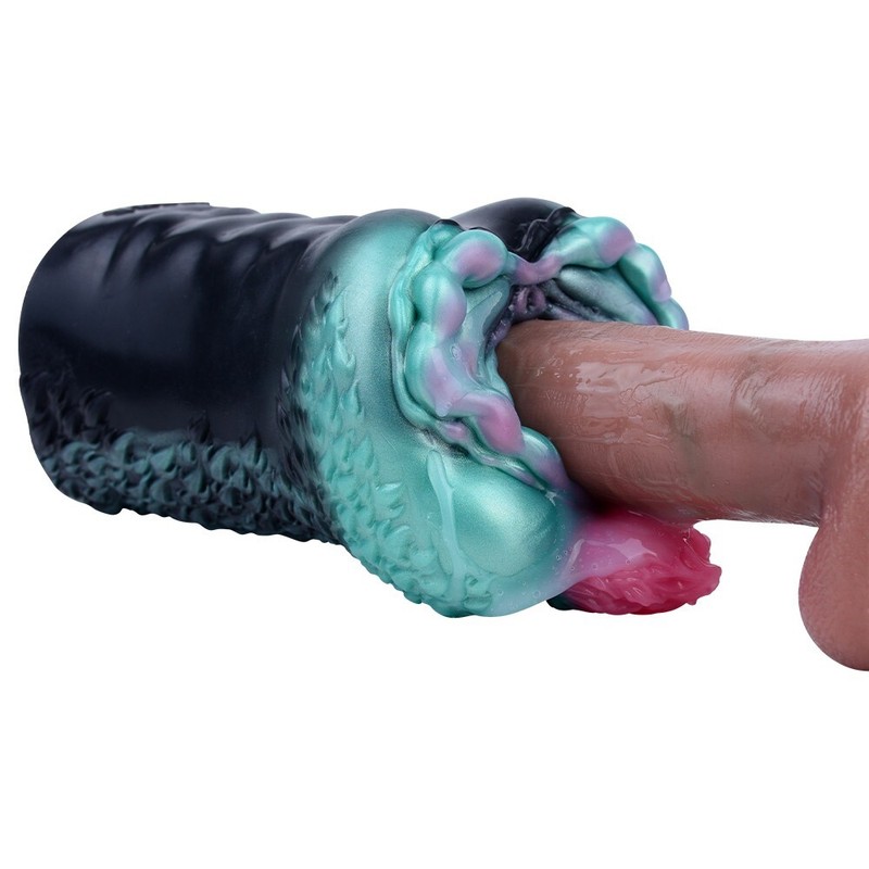 Fantasy Masturbator Cup Pussy Pocket Silicone Male Penis Stroker Sex Toys Men US gallery
