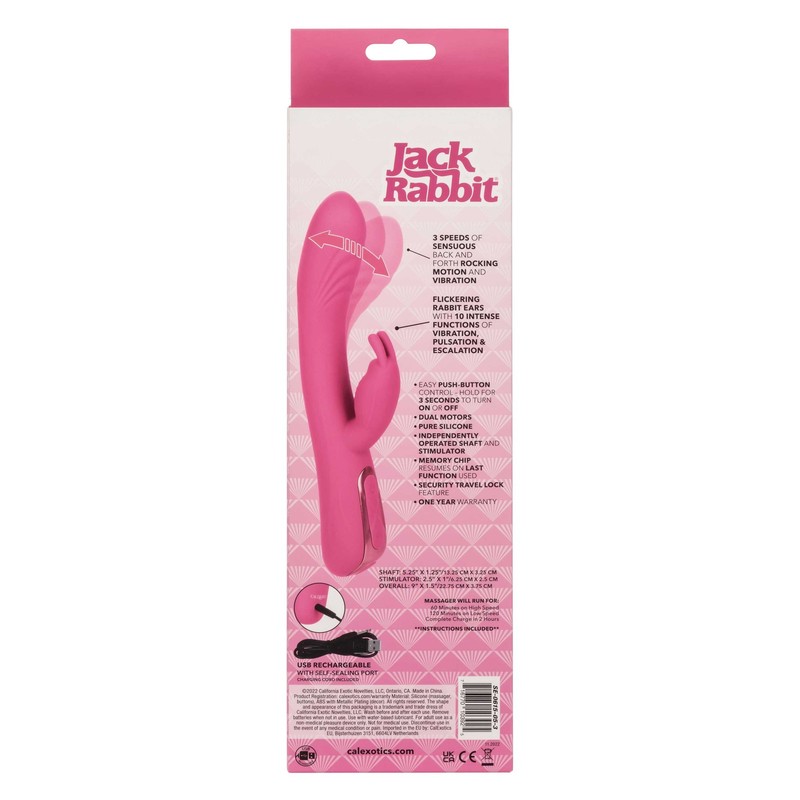 Jack Rabbit Elite Rocking Rabbit - Pink gallery