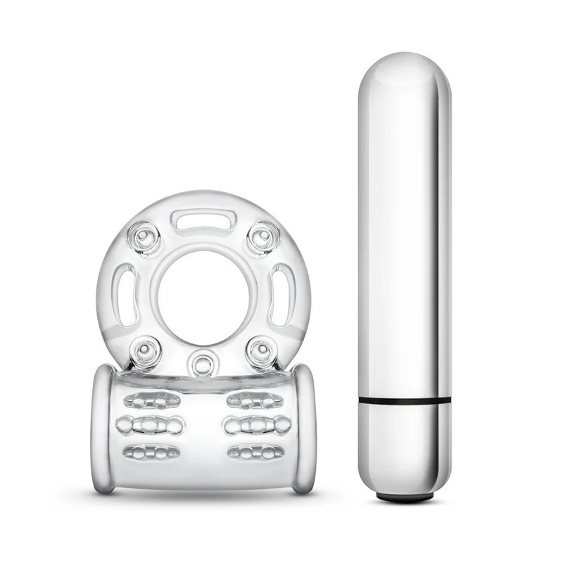 Vibrating Penis Erection Enhancing Prolong Delay Cock Ring Sex-toys for Couples gallery