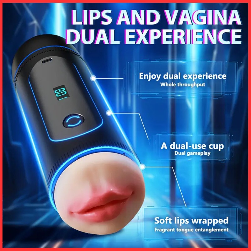 Automatic Male Masturbaters HandsFree Sucking Mastubator Cup Sex Toys for Men