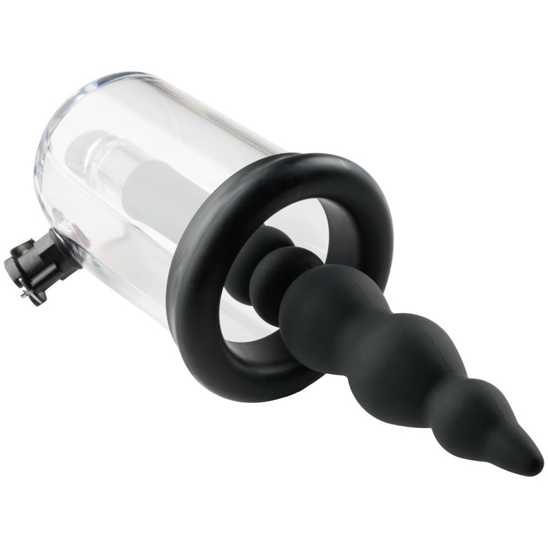 Anal Pump Cylinder with Stimulator Shaft Rosebud Pump Anal Masturbator Sex Toys gallery