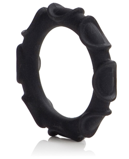CalExotics Adonis Atlas Silicone Ring Black gallery