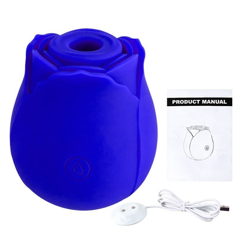 10-speed Rose Vibrator G-spot Dildo Clitoral Sucking For Women Sex Toys