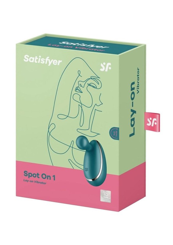 Satisfyer Spot On 1 Rechargeable Silicone Clitoral Vibrator – Green