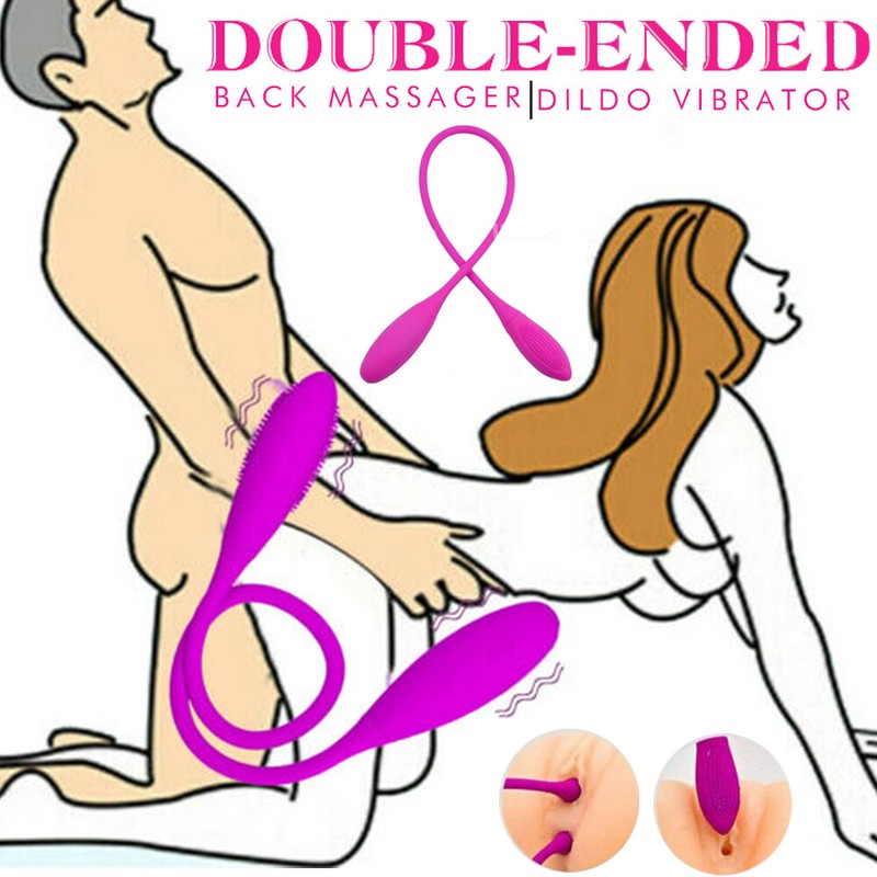 7 Speeds Dual Egg Bullet Dildo Vibrator Anal Butt Plug-Sex Toy-for Women-Lesbian gallery