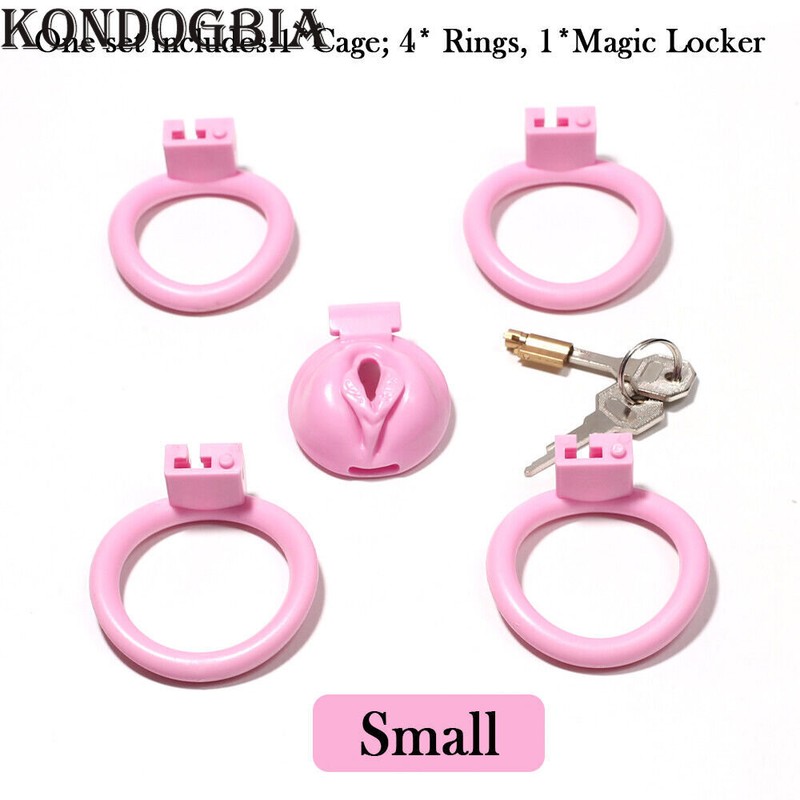 Bdsm Cock Cage Small Male Chastity Devices Bondage Lock Slave Penis Ring Lock gallery