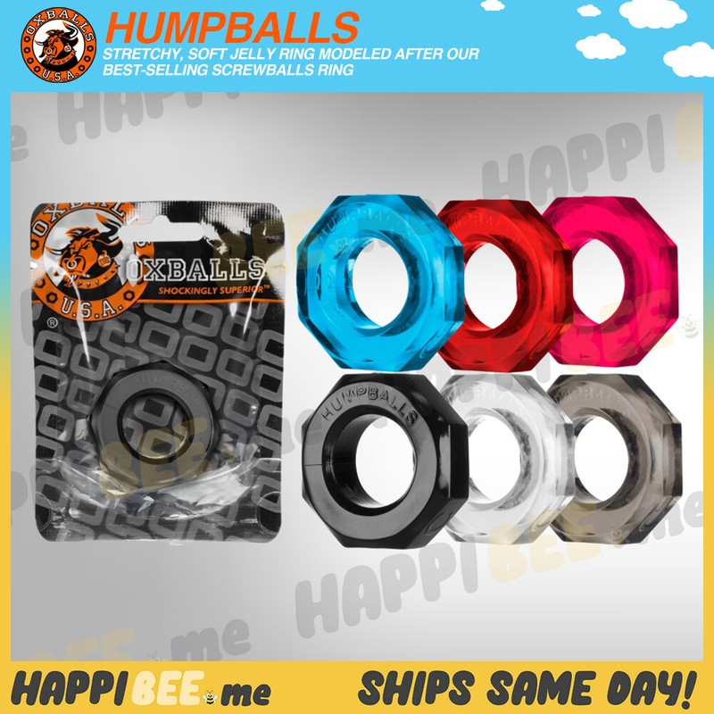 OXBALLS Humpballs Cock Ring🍯Male Atomic Jock RINGER DONUT Penis Ball Stretch