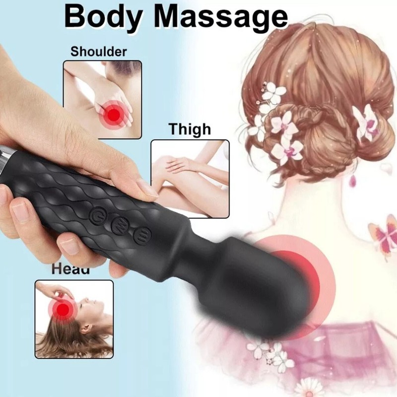 AV Vibrator Wand Sex Toy for Women 20 Powerful Patterns G Spot Clitoris Massager gallery