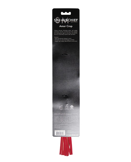 Sex & Mischief Amor Crop - Versatile BDSM Toy for Daring Date Nights gallery