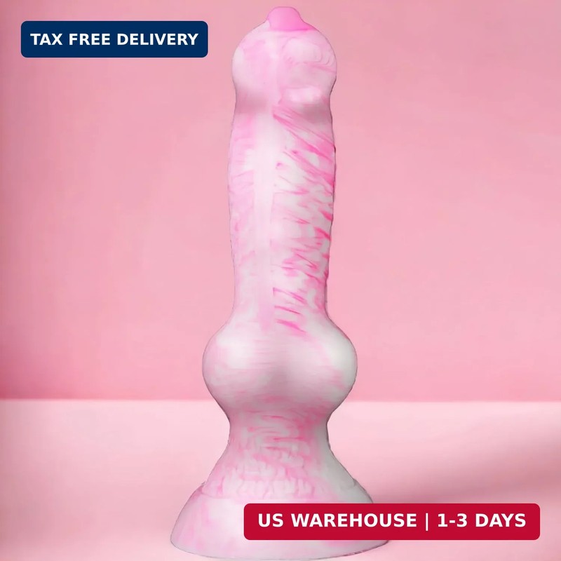 7&Prime;Beginner Knot Small Dildo,Realistic Silicone l Dildo With Strong