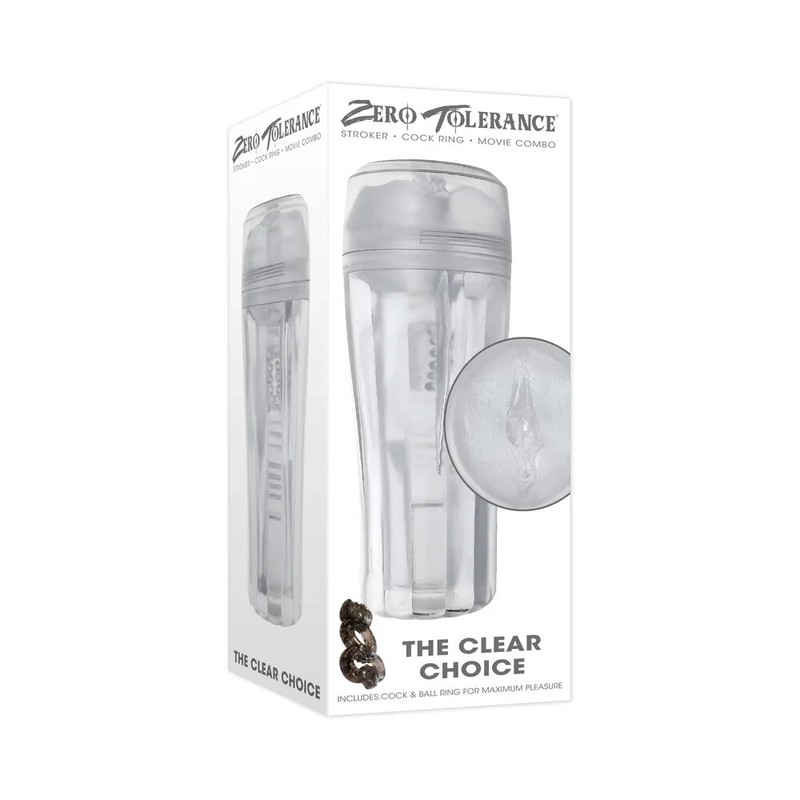 Zero Tolerance The Clear Choice – Pussy Masturbator Stroker