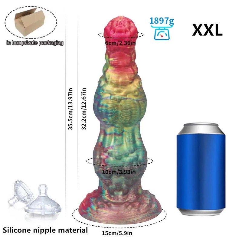 2025 Huge Anal Plug Dildo Silicone Butt Plug Anal Dilator Suction Cup Sex Toys