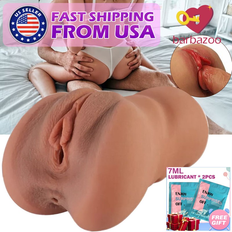 Realistic Male Masturbator Pocket Fake Pussy-Vagina Adult-Doll Sex Toys for-Men