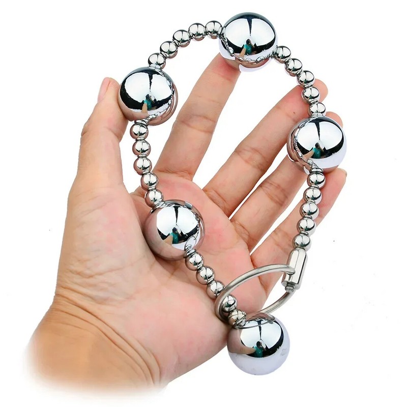 Stainless Steel Anus Vaginal Balls Anus Plug Prostate Massager Sexy Toys gallery