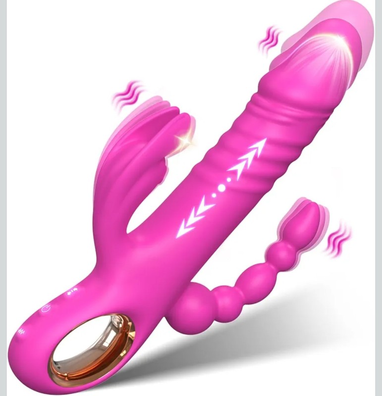 Rabbit Toys – 3 in 1 — 10 Modes Rechargeable Toys for Couple