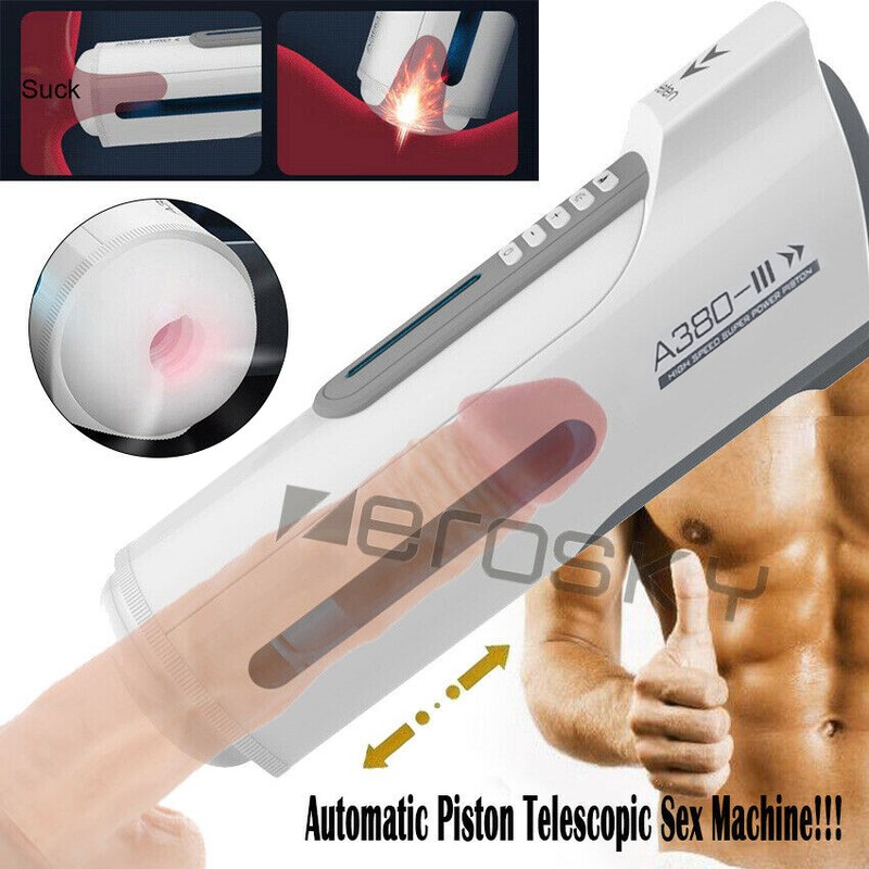 Automatic-Thrusting-Male-Masturbator-Cup-Stroker-for-Men-Handsfree-Use-Lubricant gallery