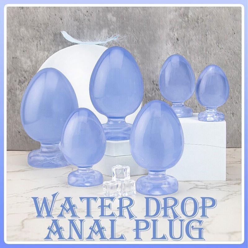 S-XXXL Anal Trainer Beginner Butt Plug Dildo Beads Prostate Massager Sex Toy gallery