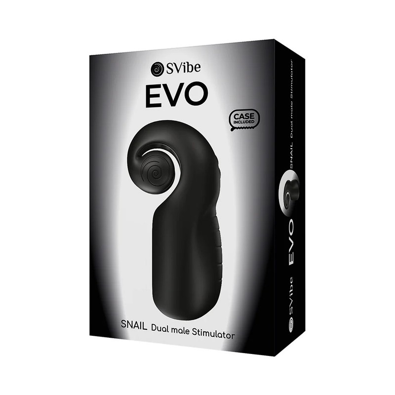SVibe Snail Evo Rech Masturbator Black