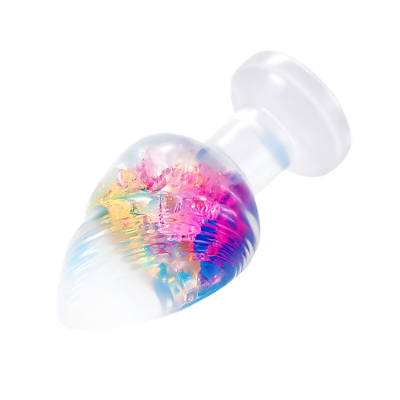 Beginner Anal Dilatation SML Silicone Butt Plug Crystals Small Anal Plug Butplug gallery