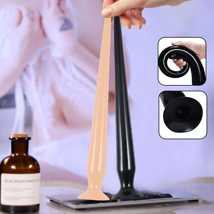 Super Long Butt Plug Huge Flexible Anal Dildo Suction Cup Sex Toys for Women Men gallery