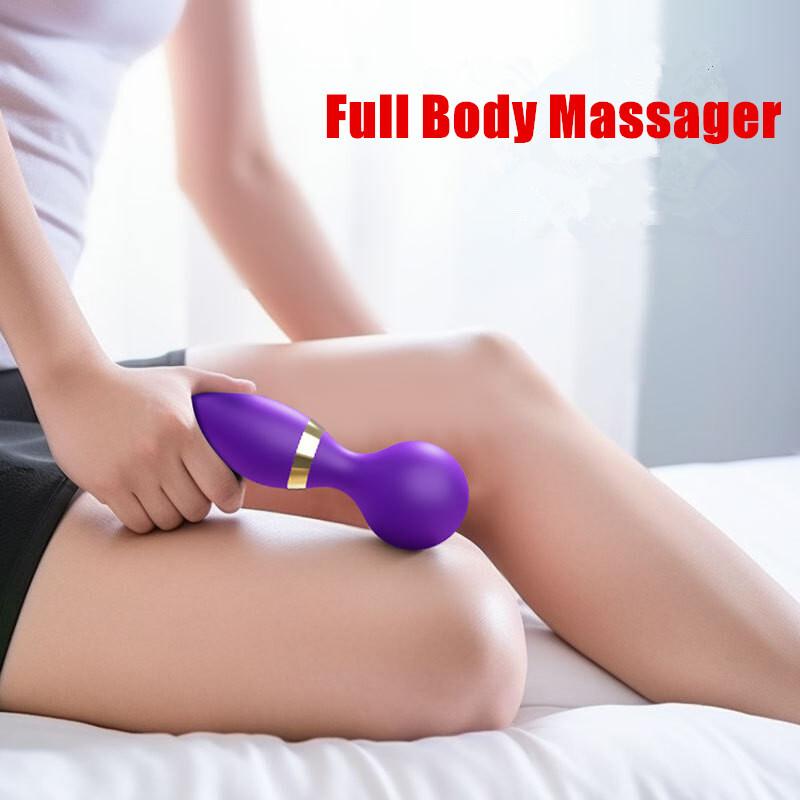 Handheld Massager Wand Vibrating Magic Therapy Motor 8 Speed 20 vibration Modes gallery