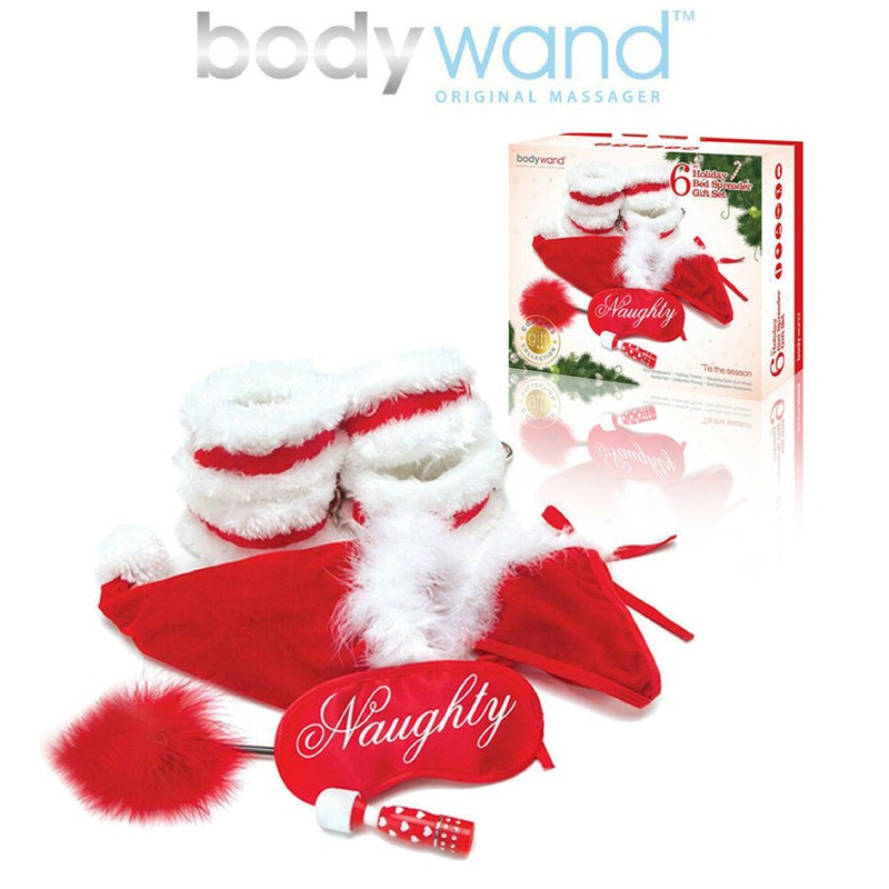 Bodywand 6pc Holiday Bed Spreader Gift Set COUPLES Christmas Holiday Sex Toy Kit