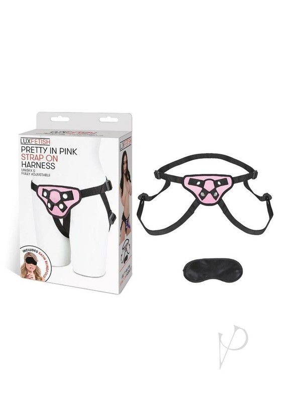 Lux Fetish Pretty In Pink Strap-On Harness Adjustable gallery