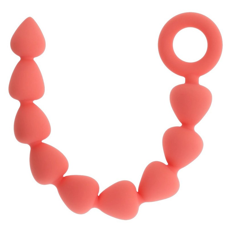 Sex & Mischief Peaches 'N CreaMe Silicone Anal Beads - Beaded Butt Plug gallery